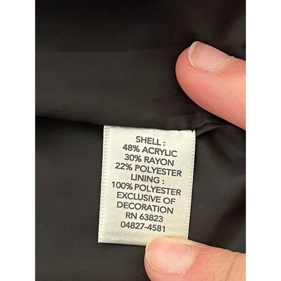 EUC Vintage Houndstooth Blazer By Christopher & Banks - Picture 6 of 8